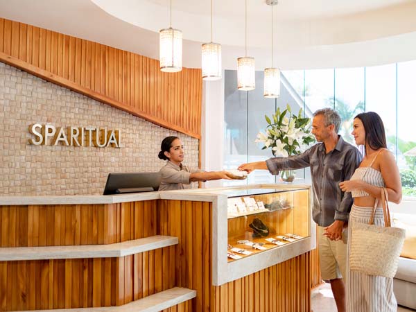 The Lobby At Sparitual In Cabo Mexico.